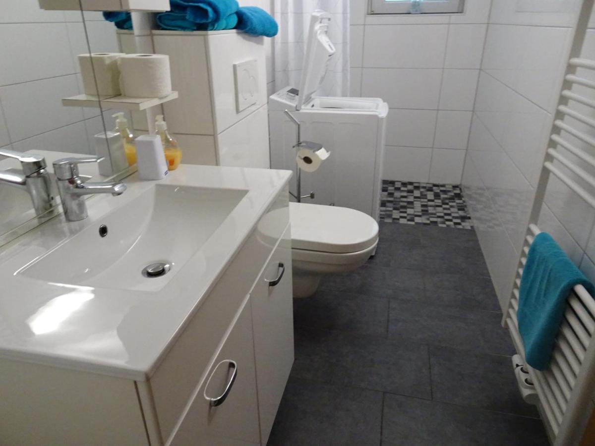 Ferienwohnung Im Gruenen Eg Mit Terrasse 黑尔德克 外观 照片