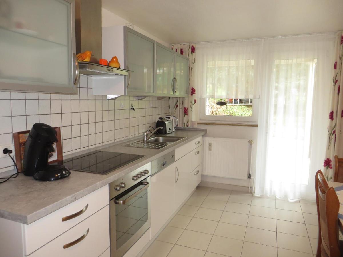 Ferienwohnung Im Gruenen Eg Mit Terrasse 黑尔德克 外观 照片