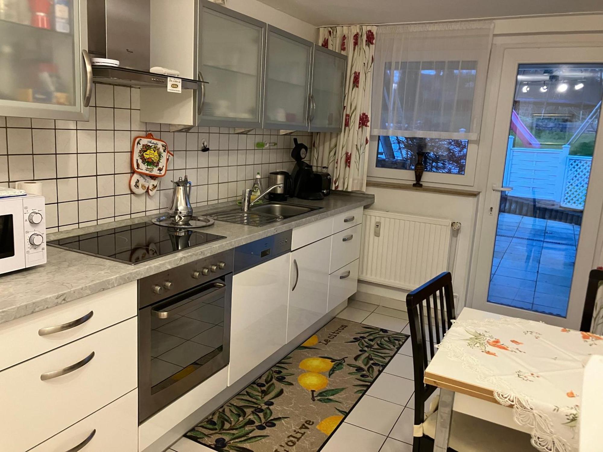 Ferienwohnung Im Gruenen Eg Mit Terrasse 黑尔德克 外观 照片
