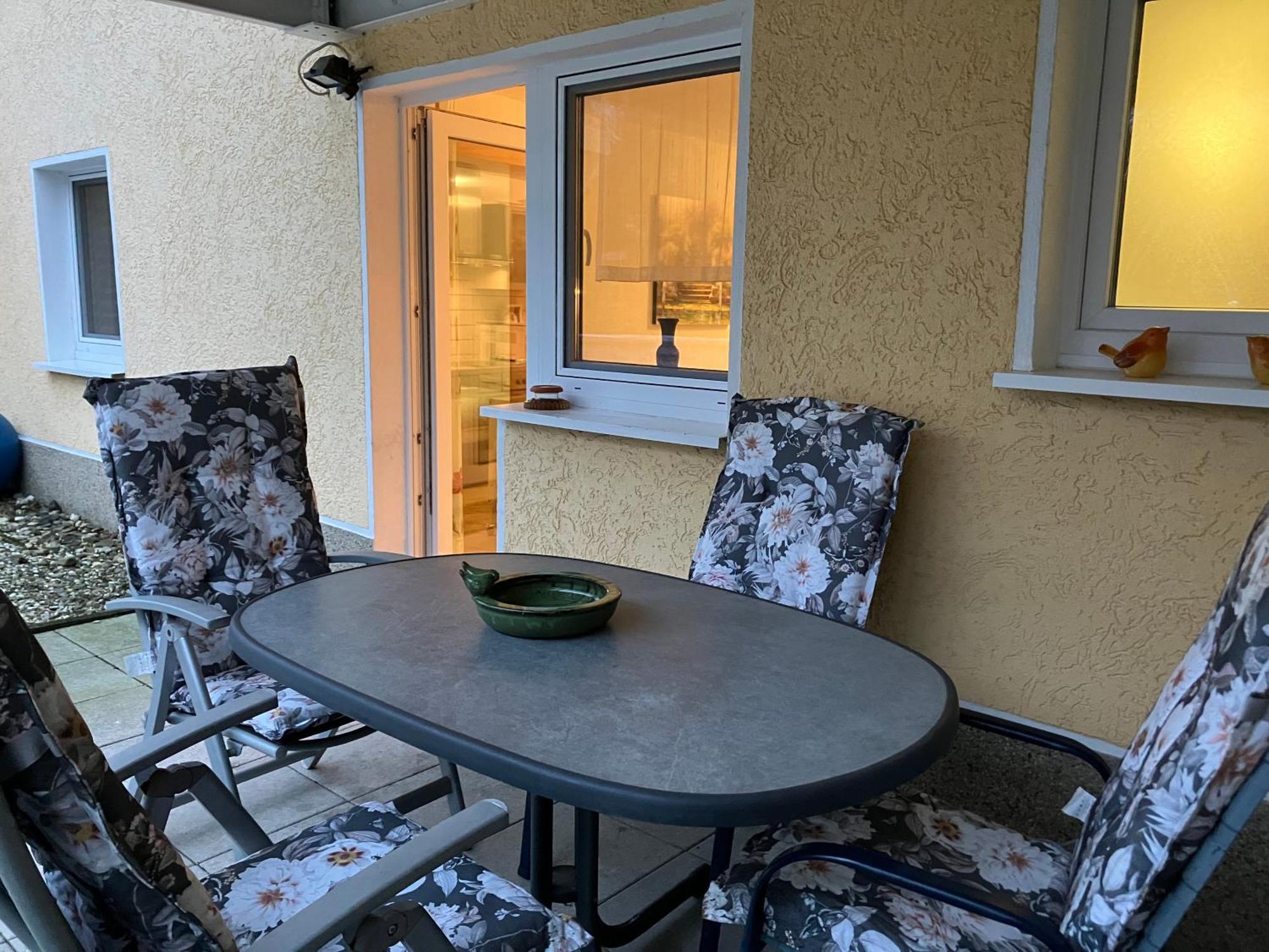 Ferienwohnung Im Gruenen Eg Mit Terrasse 黑尔德克 外观 照片