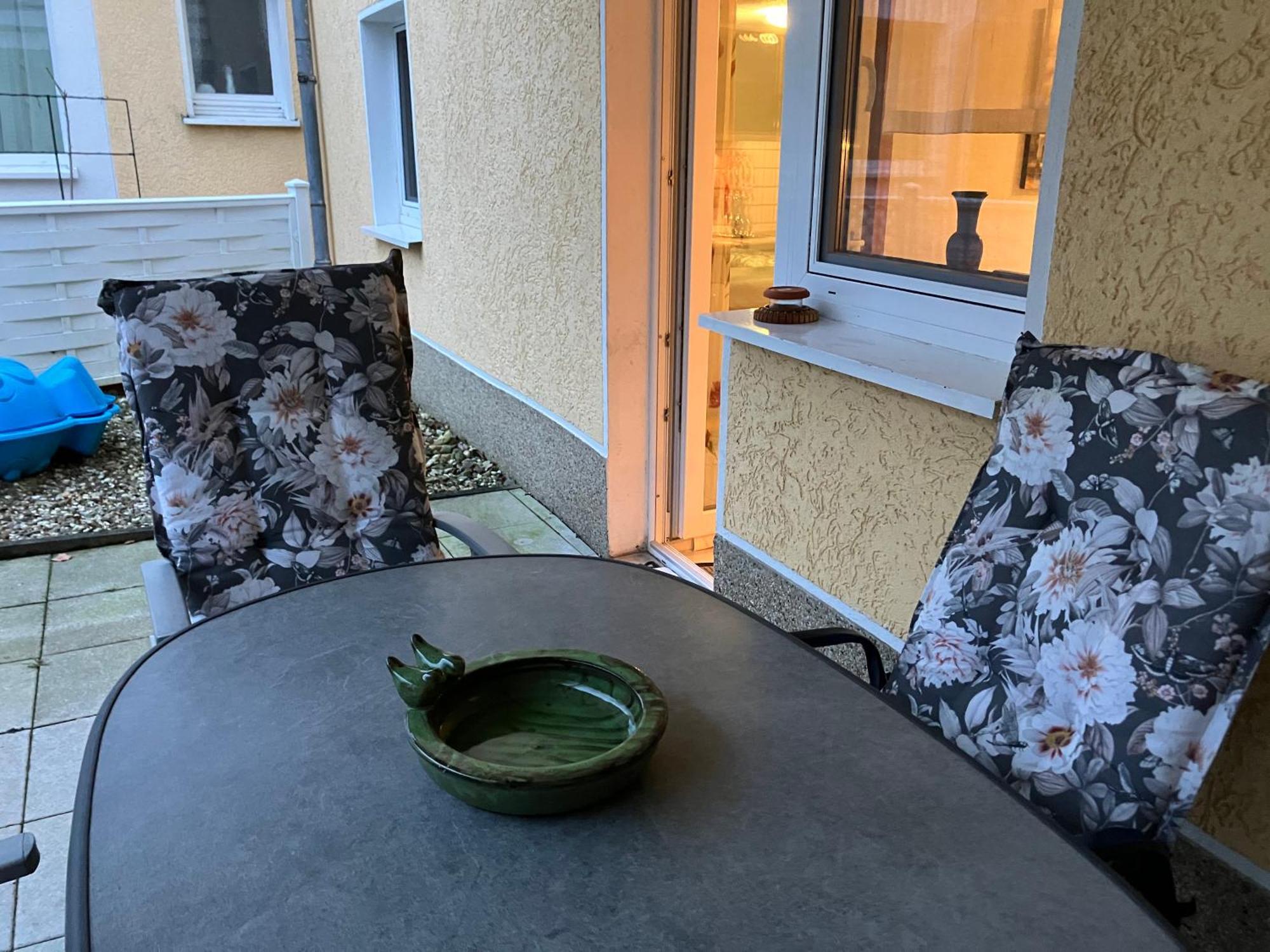 Ferienwohnung Im Gruenen Eg Mit Terrasse 黑尔德克 外观 照片