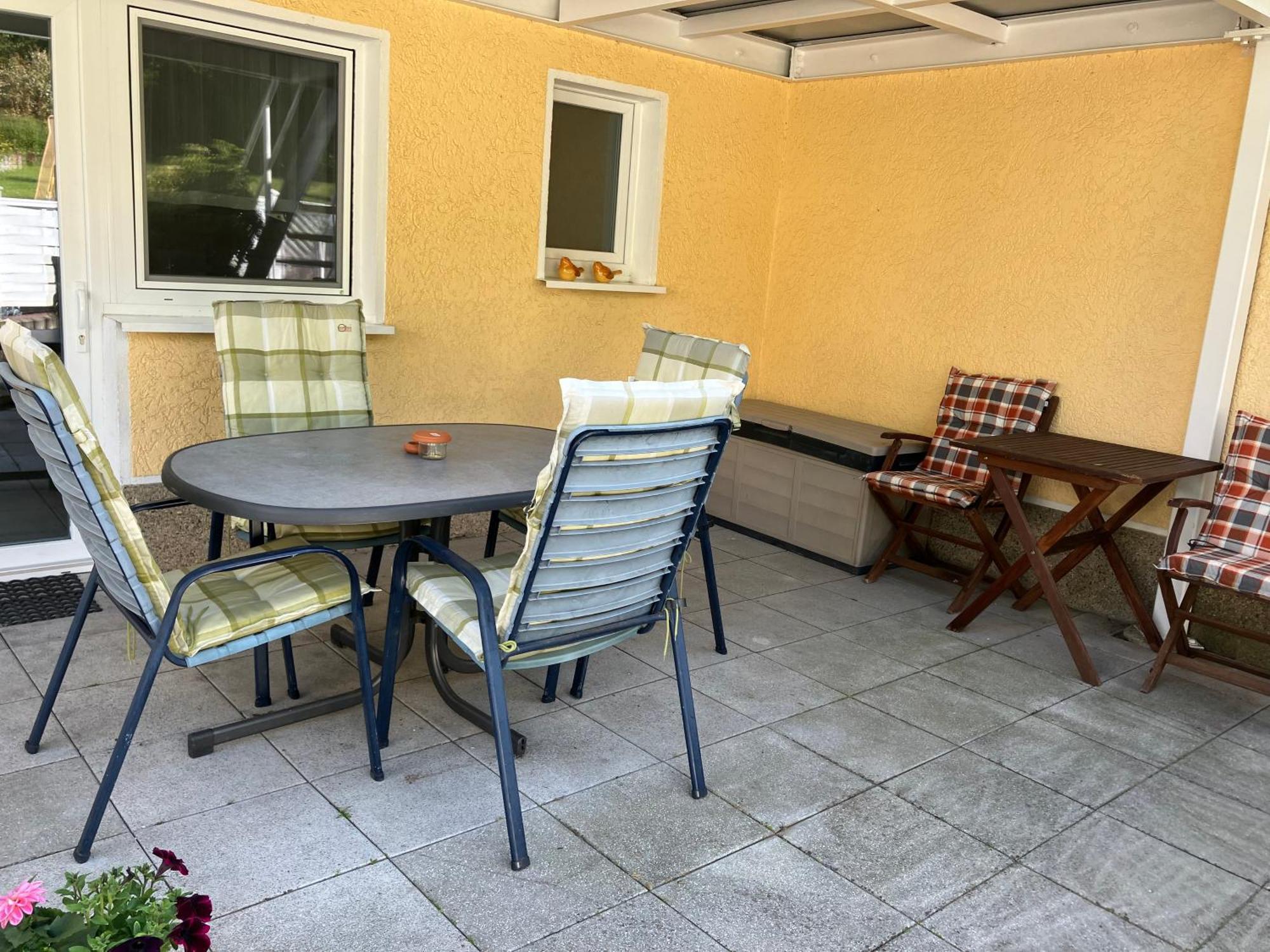 Ferienwohnung Im Gruenen Eg Mit Terrasse 黑尔德克 外观 照片