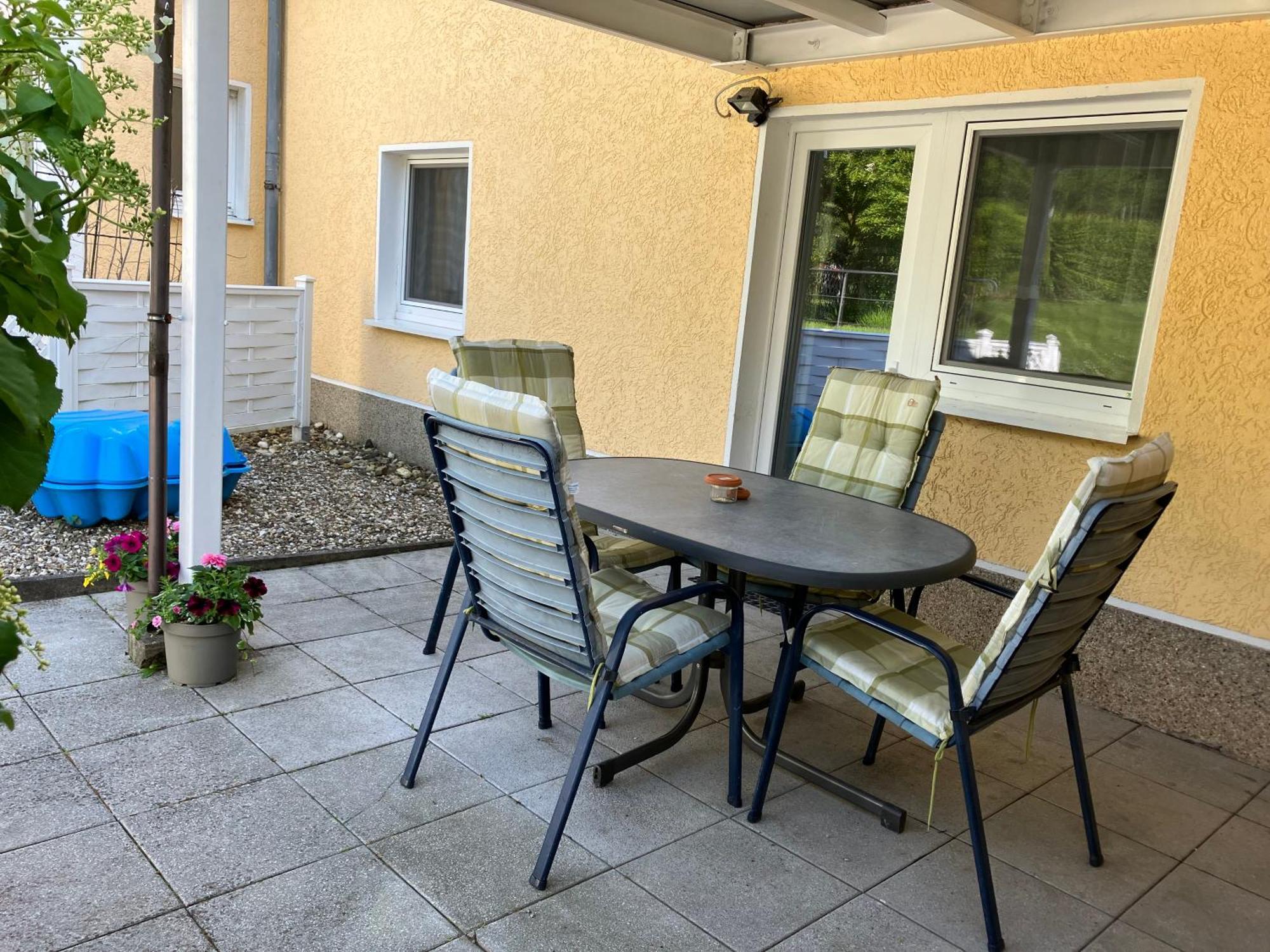 Ferienwohnung Im Gruenen Eg Mit Terrasse 黑尔德克 外观 照片